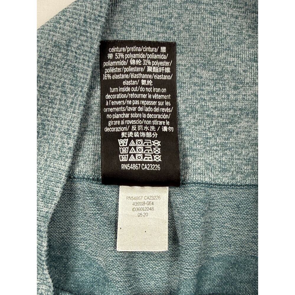 Victoria's Secret PINK high-waist teal green Sz S seamless biker shorts. - Picture 5 of 8